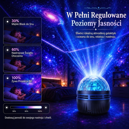 Oficjalny sklep | 🦖🌌 SCNDR® 360° inteligentny holograficzny projektor rozgwieżdżonego nieba — HD Smart Dynamic 5D