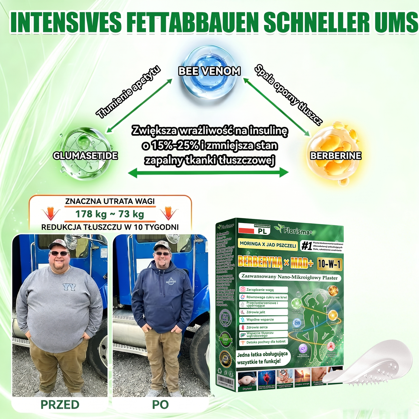 🎖️😍𝐎𝐟𝐢𝐜𝐣𝐚𝐥𝐧𝐲 𝐬𝐤𝐥𝐞𝐩 𝐰 𝐏𝐨𝐥𝐬𝐜𝐞  |  𝐅𝐥𝐨𝐫𝐢𝐬𝐦𝐚® 𝐌𝐎𝐑𝐈𝐍𝐆𝐀•𝐁𝐄𝐑𝐁𝐄𝐑𝐘𝐍Ą 𝟏𝟎 𝐖 𝟏 𝐙𝐚𝐚𝐰𝐚𝐧𝐬𝐨𝐰𝐚𝐧𝐲 𝐍𝐚𝐧𝐨-𝐌𝐢𝐤𝐫𝐨𝐢𝐠ł𝐨𝐰𝐲 𝐏𝐥𝐚𝐬𝐭𝐞𝐫 — 𝐑𝐚𝐳 𝐝𝐳𝐢𝐞𝐧𝐧𝐢𝐞, 𝐰𝐢𝐝𝐨𝐜𝐳𝐧𝐞 𝐞𝐟𝐞𝐤𝐭𝐲 𝐣𝐮ż 𝐩𝐨 𝟕 𝐝𝐧𝐢𝐚𝐜𝐡