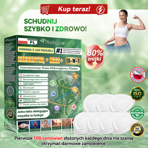 🎖️😍𝐎𝐟𝐢𝐜𝐣𝐚𝐥𝐧𝐲 𝐬𝐤𝐥𝐞𝐩 𝐰 𝐏𝐨𝐥𝐬𝐜𝐞  |  𝐅𝐥𝐨𝐫𝐢𝐬𝐦𝐚® 𝐌𝐎𝐑𝐈𝐍𝐆𝐀•𝐁𝐄𝐑𝐁𝐄𝐑𝐘𝐍Ą 𝟏𝟎 𝐖 𝟏 𝐙𝐚𝐚𝐰𝐚𝐧𝐬𝐨𝐰𝐚𝐧𝐲 𝐍𝐚𝐧𝐨-𝐌𝐢𝐤𝐫𝐨𝐢𝐠ł𝐨𝐰𝐲 𝐏𝐥𝐚𝐬𝐭𝐞𝐫 — 𝐑𝐚𝐳 𝐝𝐳𝐢𝐞𝐧𝐧𝐢𝐞, 𝐰𝐢𝐝𝐨𝐜𝐳𝐧𝐞 𝐞𝐟𝐞𝐤𝐭𝐲 𝐣𝐮ż 𝐩𝐨 𝟕 𝐝𝐧𝐢𝐚𝐜𝐡