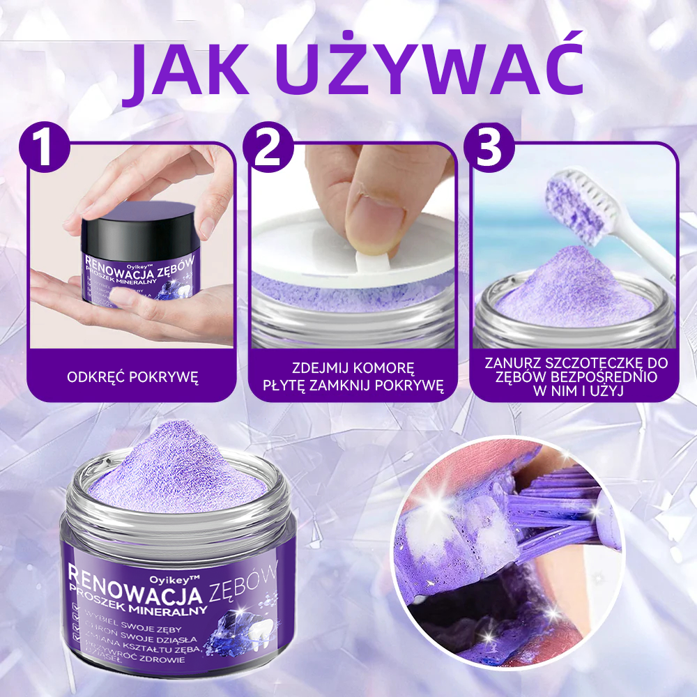 [✅Oficjalny sklep] 𝐎𝐲𝐢𝐤𝐞𝐲™ Mineralny proszek do naprawy zębów 🦷 (Zalecany przez PTO) (🎁 Ekskluzywna oferta – nie przegap!)