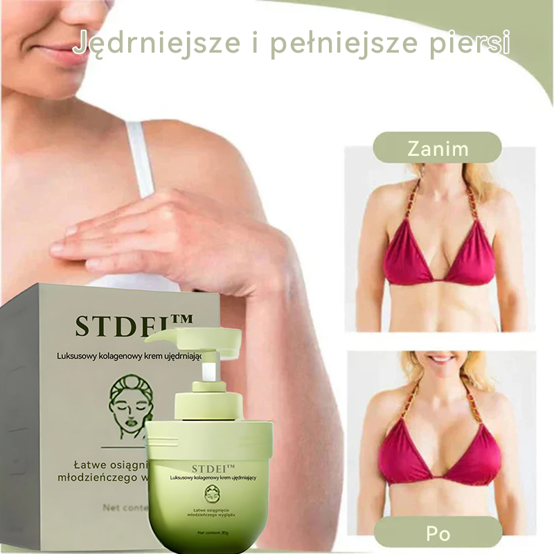 (🔥 Ostatni dzień specjalnej oferty - 70% zniżki 🔥) STDEI™ 💧 Luksusowy krem ujędrniający z kolagenem (Wyprodukowano w Polsce, certyfikat CE)