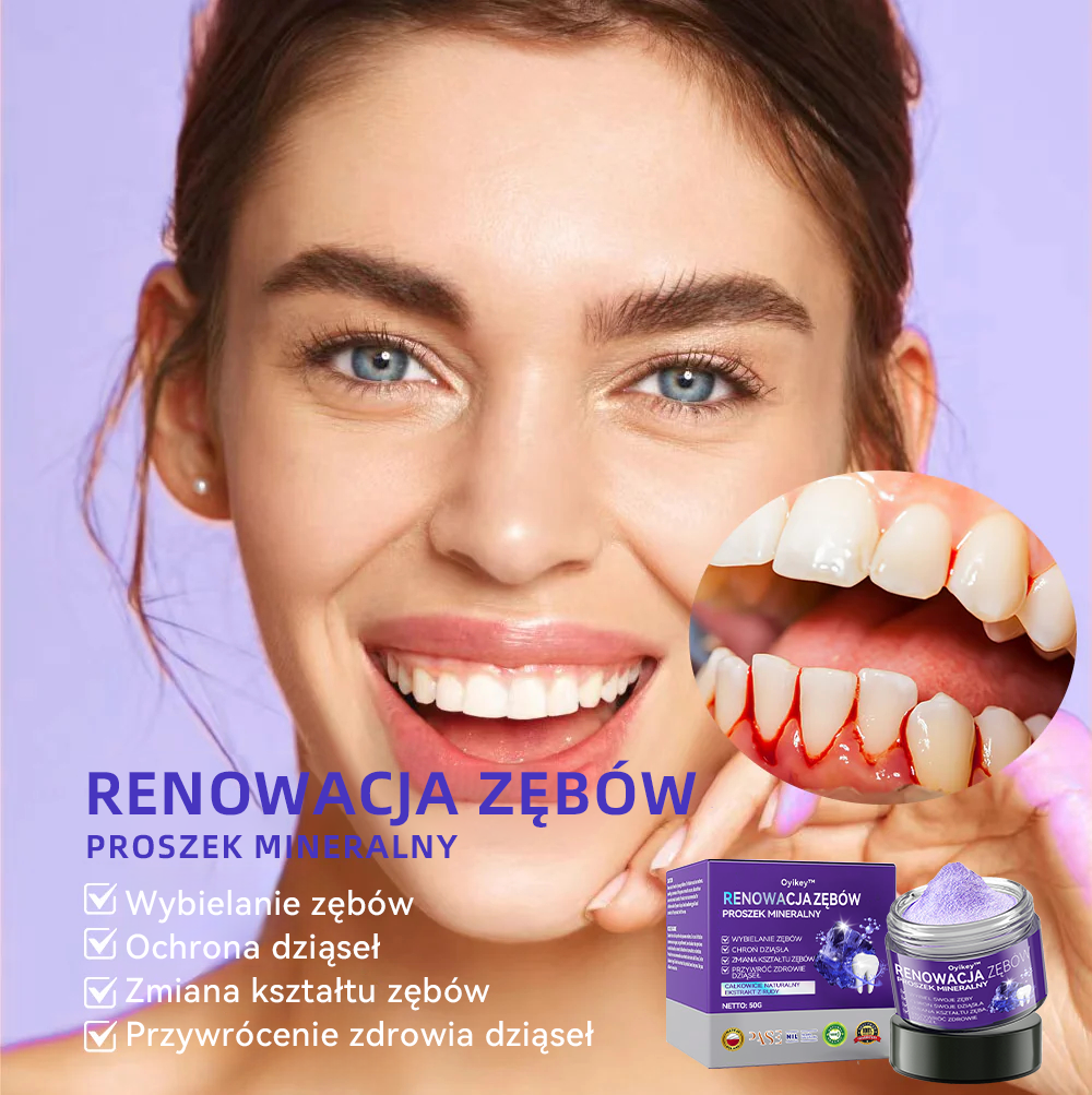 [✅Oficjalny sklep] 𝐎𝐲𝐢𝐤𝐞𝐲™ Mineralny proszek do naprawy zębów 🦷 (Zalecany przez PTO) (🎁 Ekskluzywna oferta – nie przegap!)