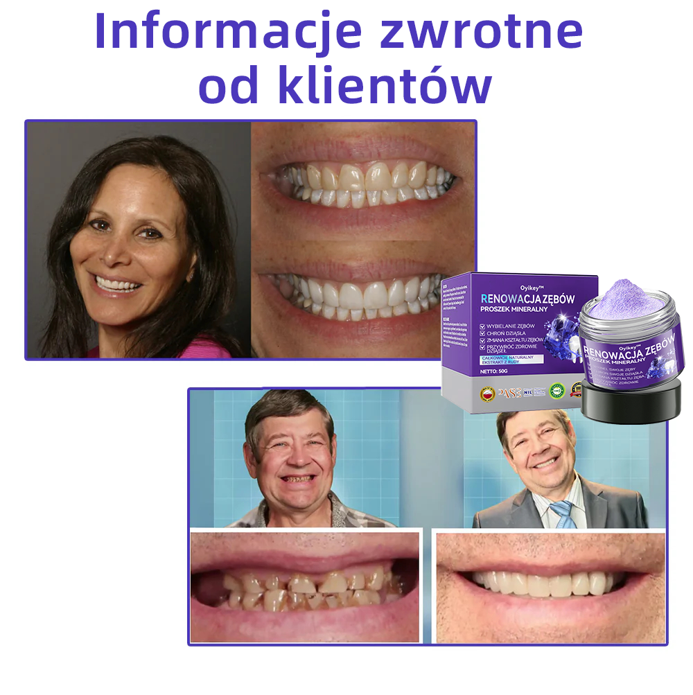 [✅Oficjalny sklep] 𝐎𝐲𝐢𝐤𝐞𝐲™ Mineralny proszek do naprawy zębów 🦷 (Zalecany przez PTO) (🎁 Ekskluzywna oferta – nie przegap!)