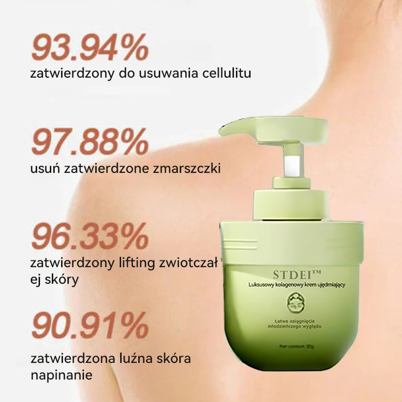 (🔥 Ostatni dzień specjalnej oferty - 70% zniżki 🔥) STDEI™ 💧 Luksusowy krem ujędrniający z kolagenem (Wyprodukowano w Polsce, certyfikat CE)