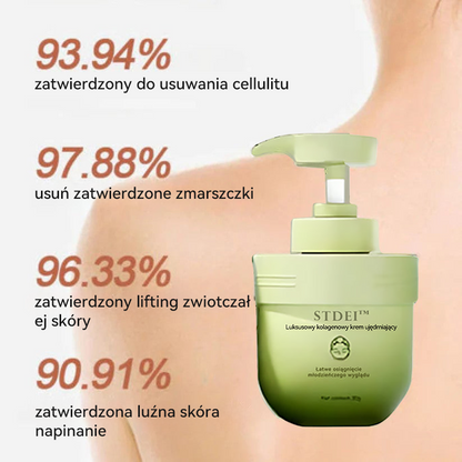 (🔥 Ostatni dzień specjalnej oferty - 70% zniżki 🔥) STDEI™ 💧 Luksusowy krem ujędrniający z kolagenem (Wyprodukowano w Polsce, certyfikat CE)