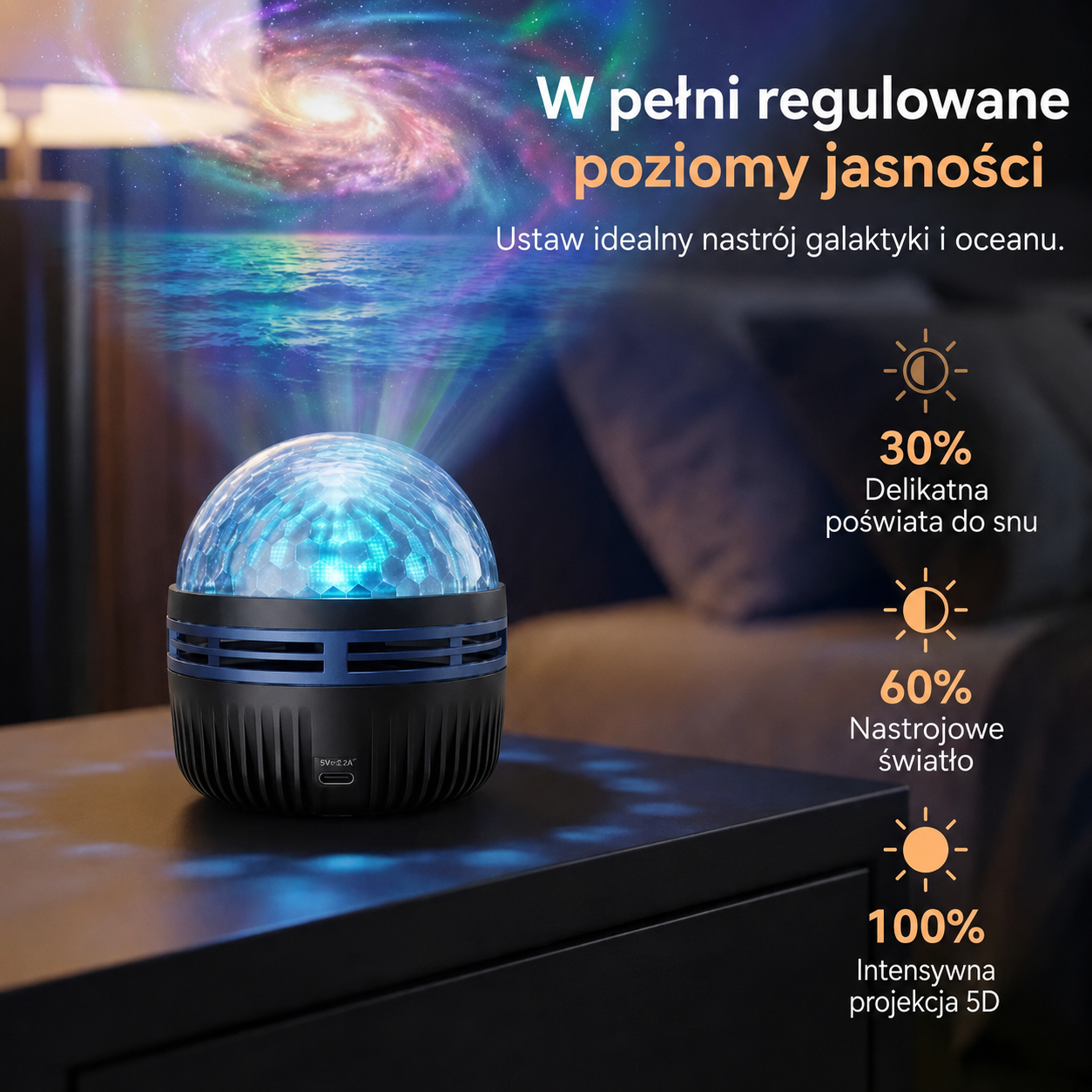 Oficjalny sklep | 💕🎁 SCNDR® 360° inteligentny holograficzny projektor rozgwieżdżonego nieba — HD Smart Dynamic 5D
